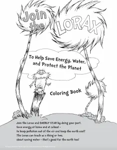 Lorax Coloring Book Lorax Coloring Book