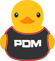 PDM duck mascot