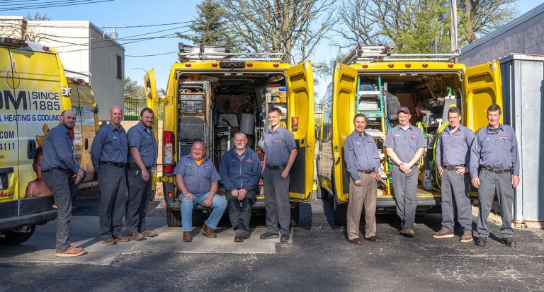 Oldest Plumbing & HVAC Company Team and Trucks