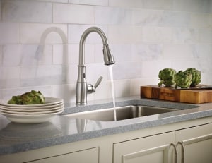 Kitchen Faucet and Sink Install Photo