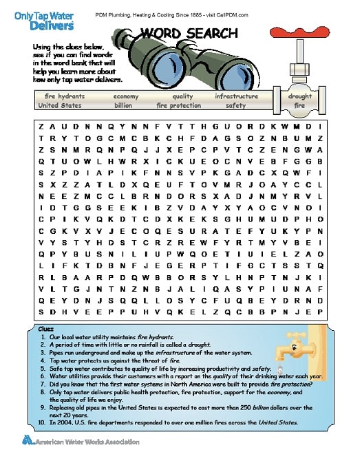 Pdm Kids Word Search Page