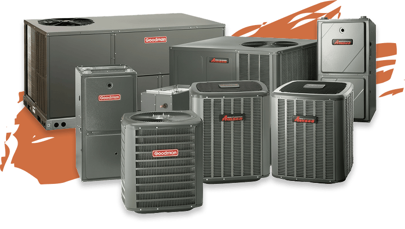 Goodman and Amana HVAC systems.