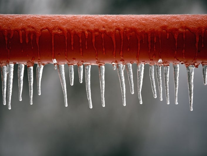 Frozen Pipe Photo