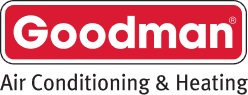 Goodman Air Conditioning & Heating logo.