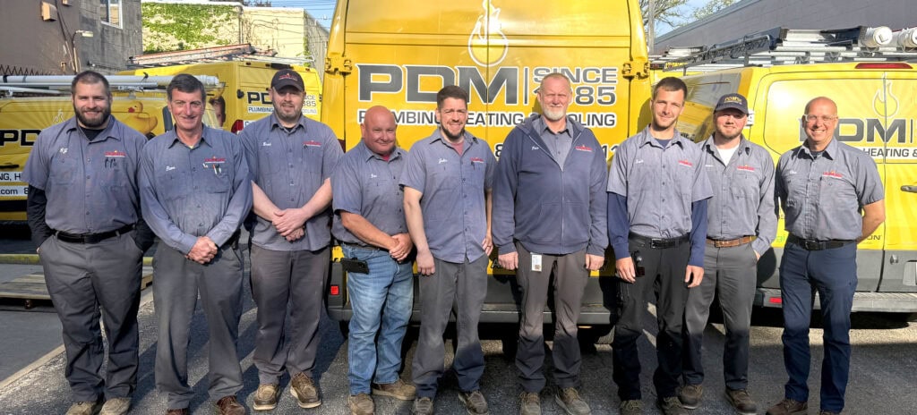 The PDM Plumbing, Heating & Cooling Since 1885 team.